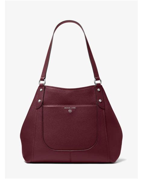 molly michael kors bag|molly large pebble tote bag.